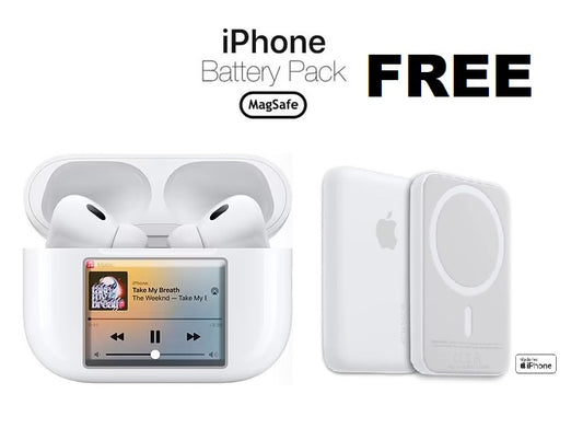 Gen-3 Stylish Display Earpods (Free Smart Wireless Powerbank)