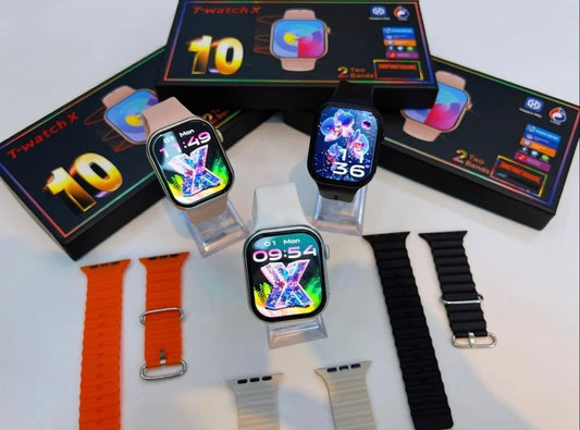 Multi Color T-Watch X Series 10 Watch with 3D Menu